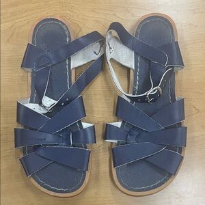 Salt Water Sandals by Hoy Navy Kids Sandals